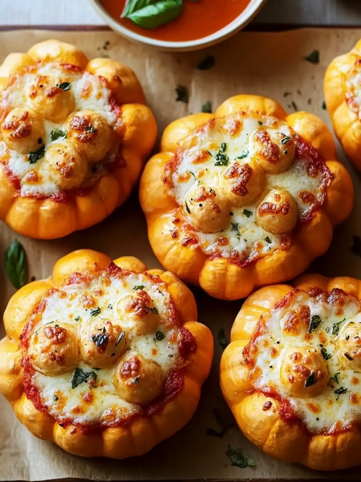 Delicious Pizza-Stuffed Pumpkins for a Cozy Fall Feast 2 Pizza-Stuffed Pumpkins