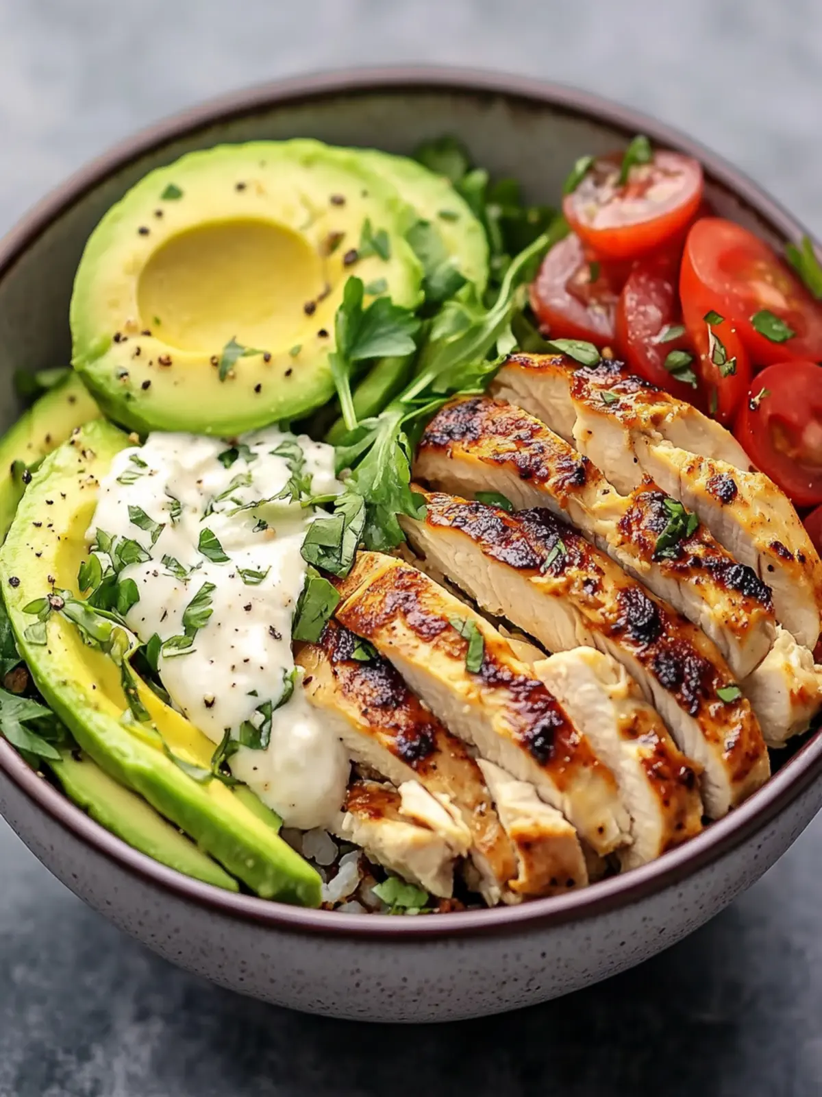 Savor the Flavor with a Healthy Chicken Avocado Bowl 4 Healthy Chicken Avocado Bowl
