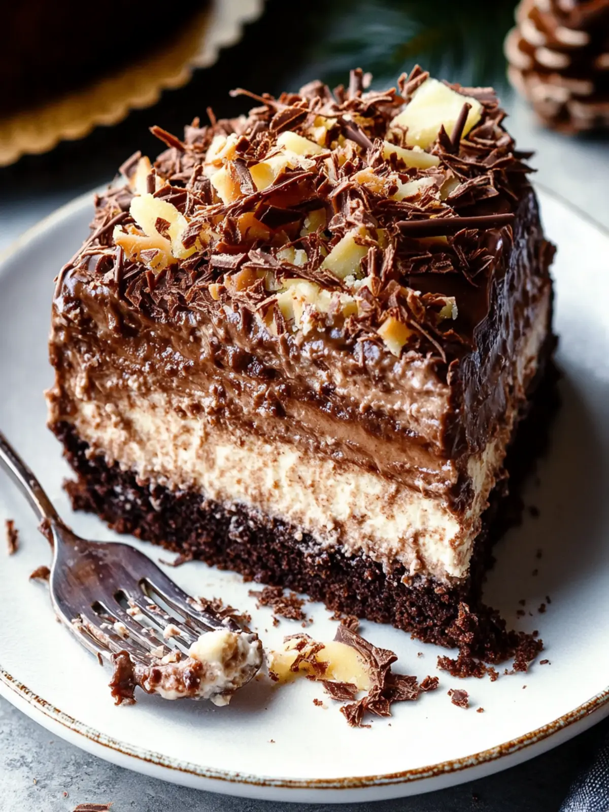 Indulge in Decadent German Chocolate Cheesecake Bliss 3 German Chocolate Cheesecake