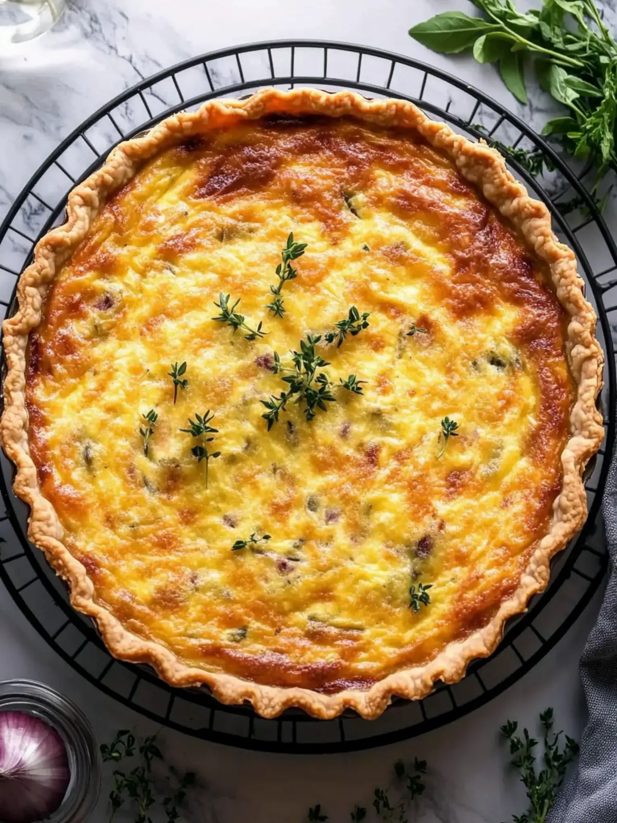 Keto Quiche Lorraine: A Delicious Twist with Bacon and Leeks 2 Keto Quiche Lorraine