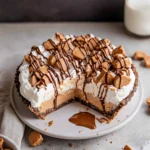 Easy Reese's Peanut Butter Cups Pie