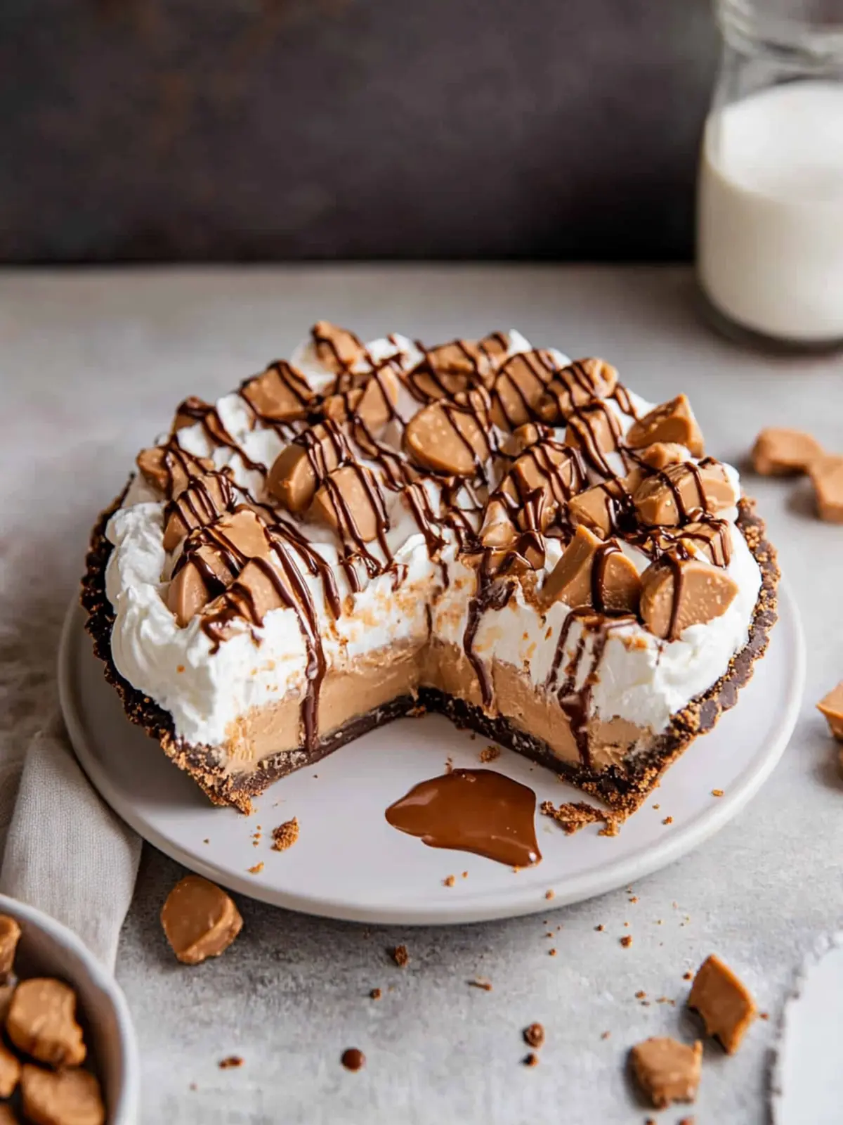 Deliciously Easy Reese's Peanut Butter Cups Pie to Savor 5 Easy Reese's Peanut Butter Cups Pie