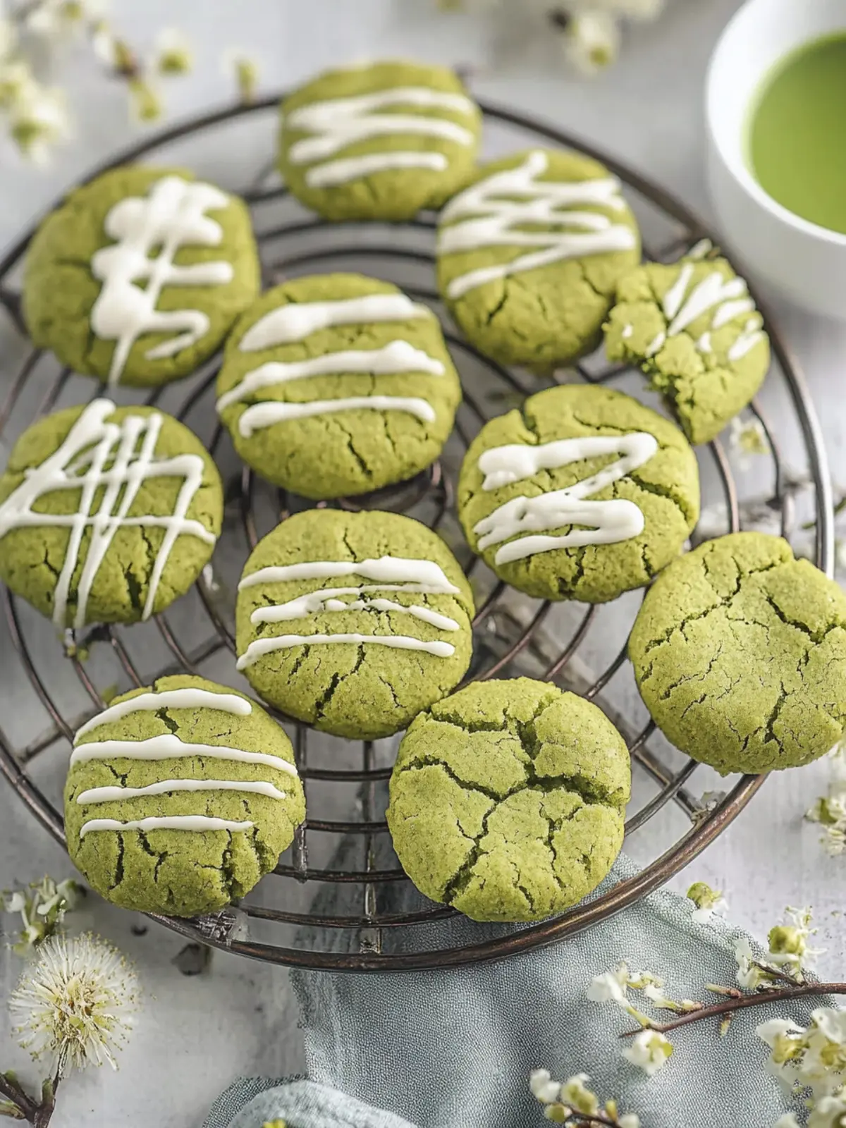 Matcha Cookies