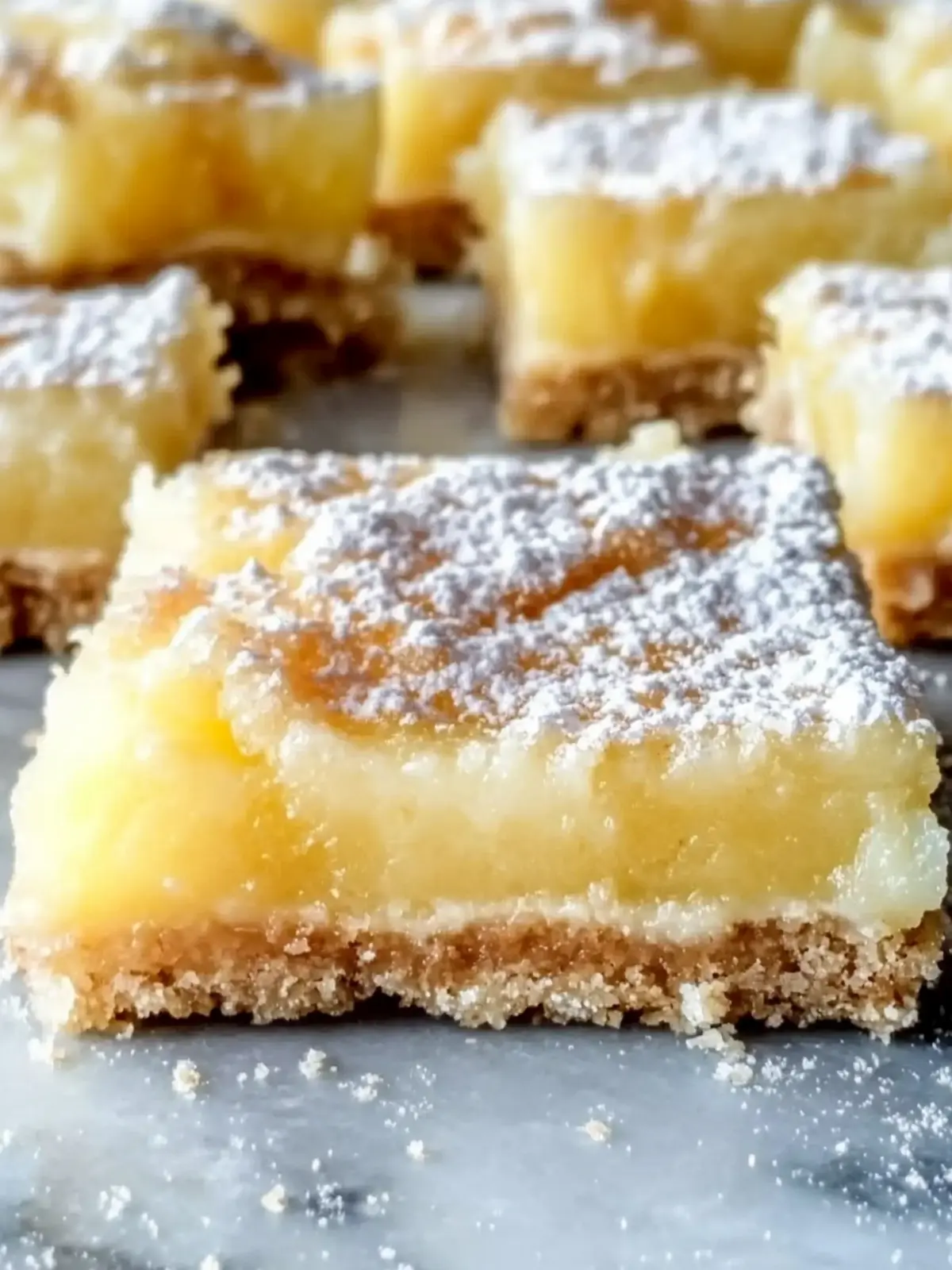 Pineapple Bars with Shortbread Crust