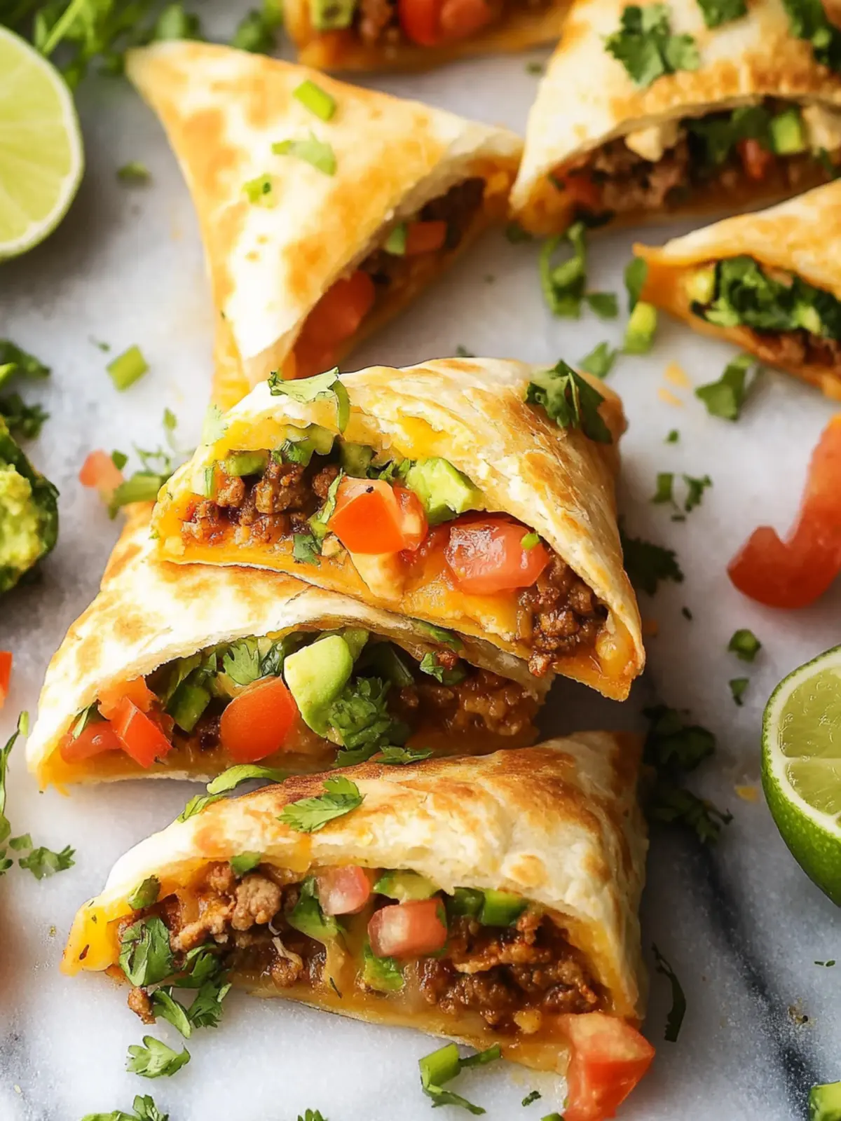 Easy Taco Pockets Recipe for Flavorful Family Nights 4 Taco Pockets Recipe