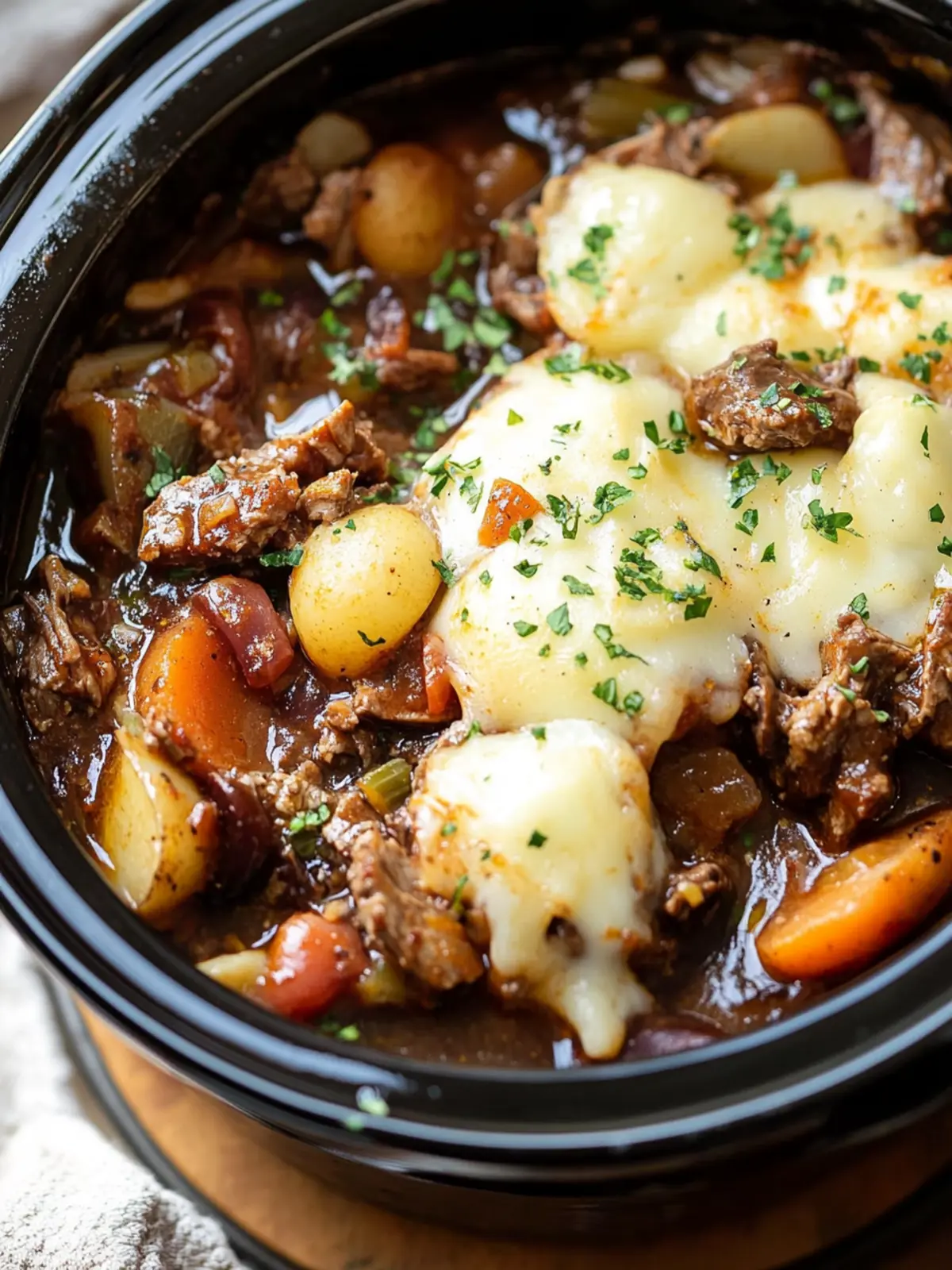 Delicious Slow Cooker Cajun Beef Hotpot for Cozy Nights 2 Slow Cooker Cajun Beef Hotpot