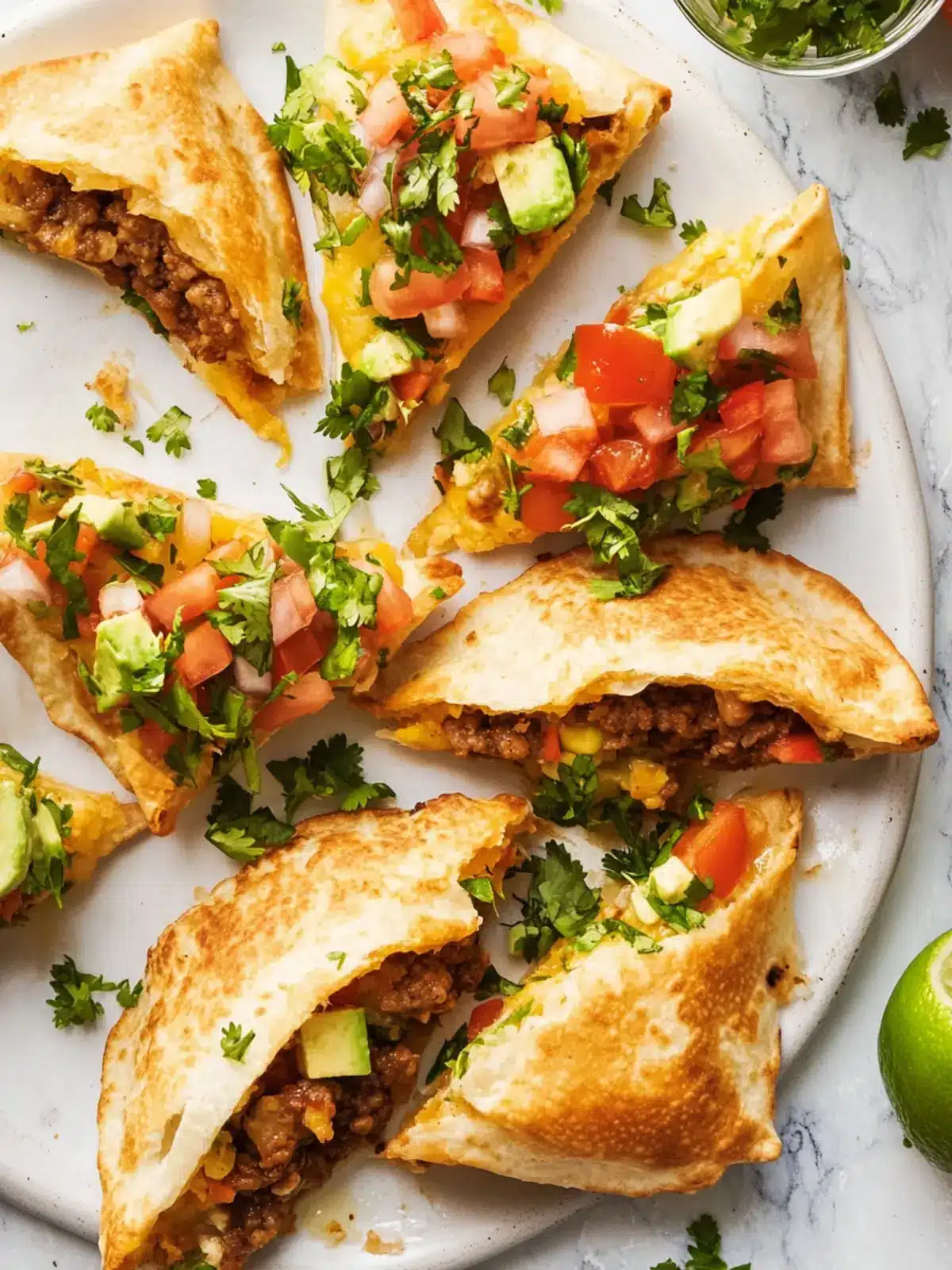 Easy Taco Pockets Recipe for Flavorful Family Nights 2 Taco Pockets Recipe
