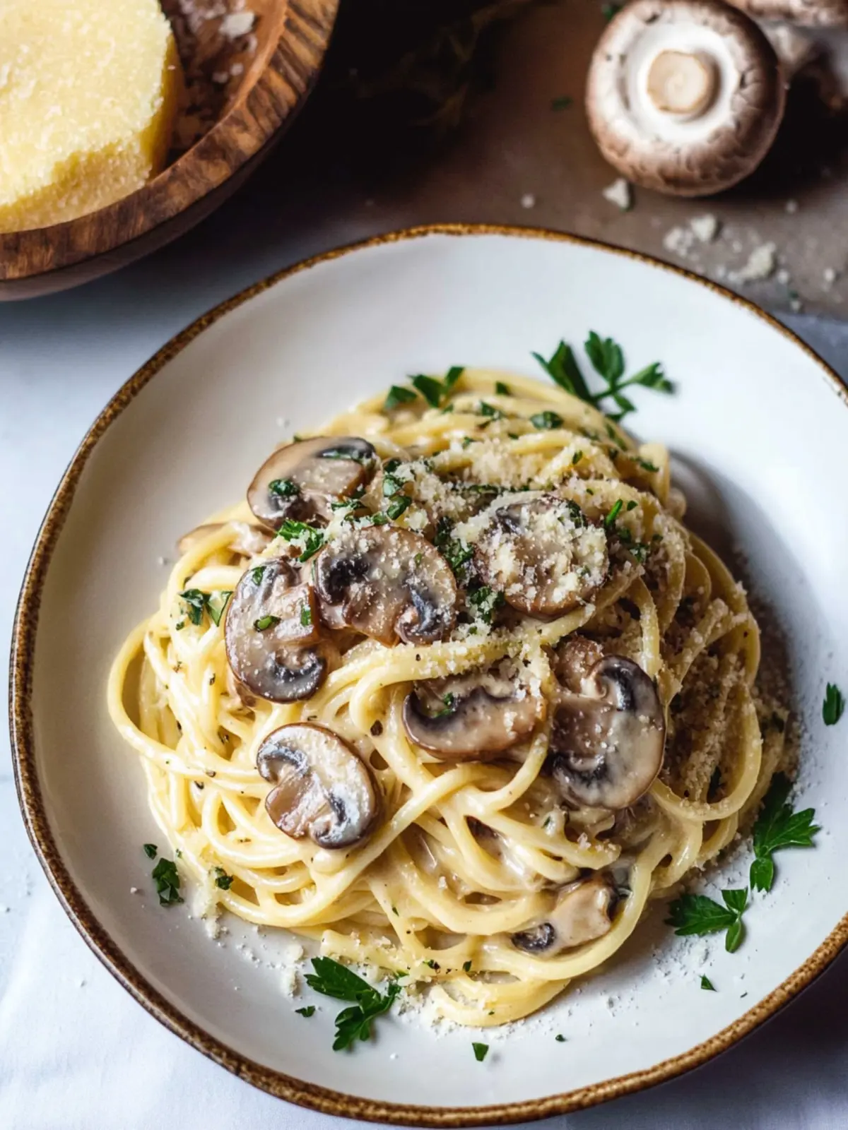 Lactose Free Carbonara with Mushrooms That'll Wow Your Tastebuds 3 Lactose Free Carbonara with Mushrooms