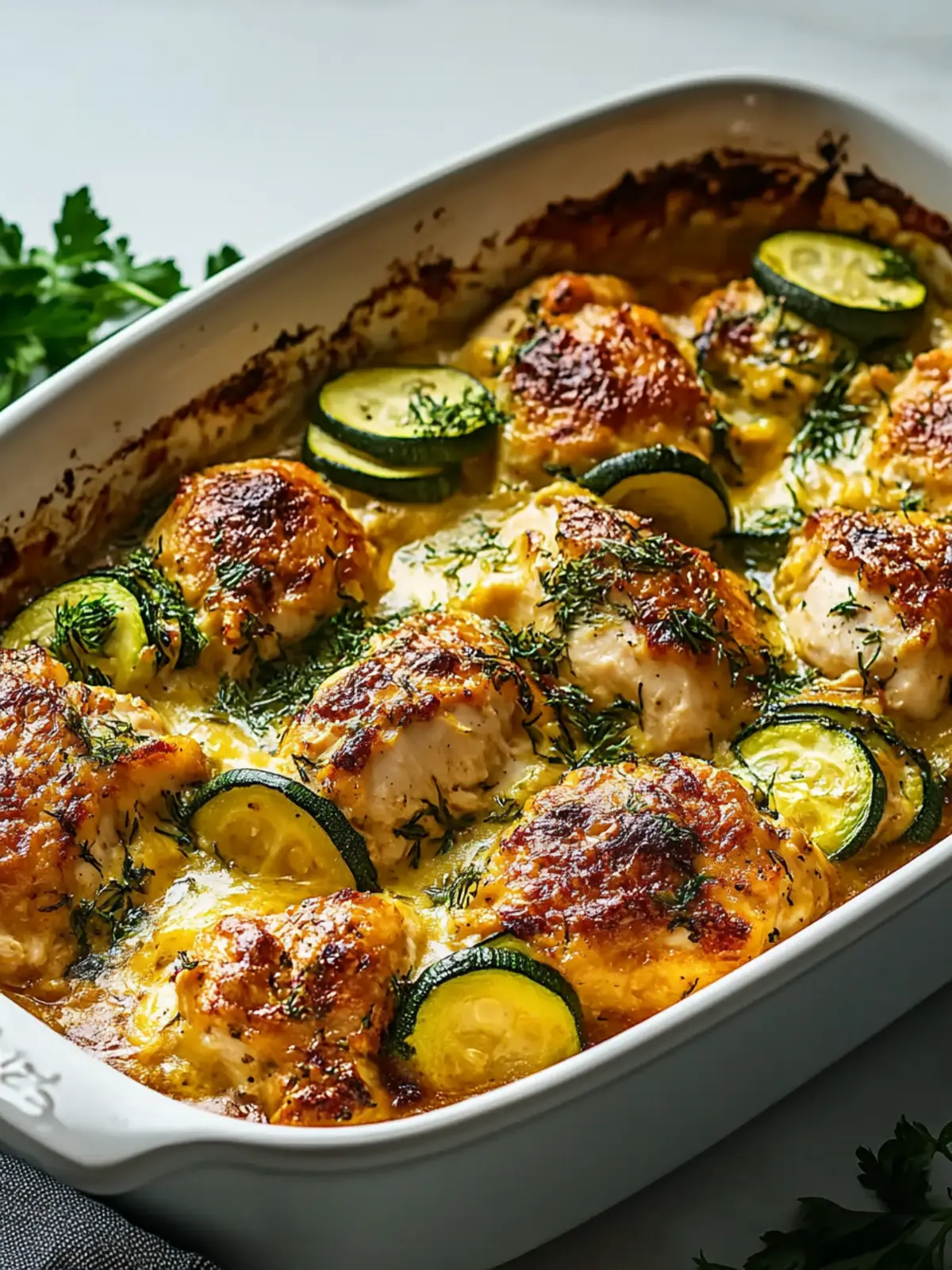 Chicken Zucchini Bake