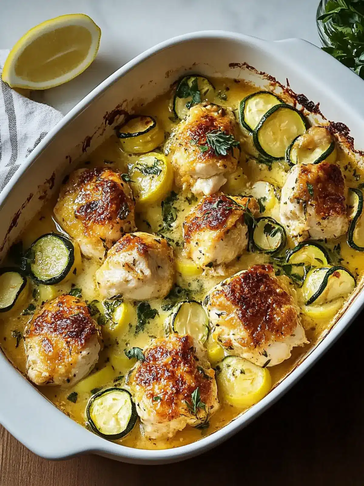 Chicken Zucchini Bake