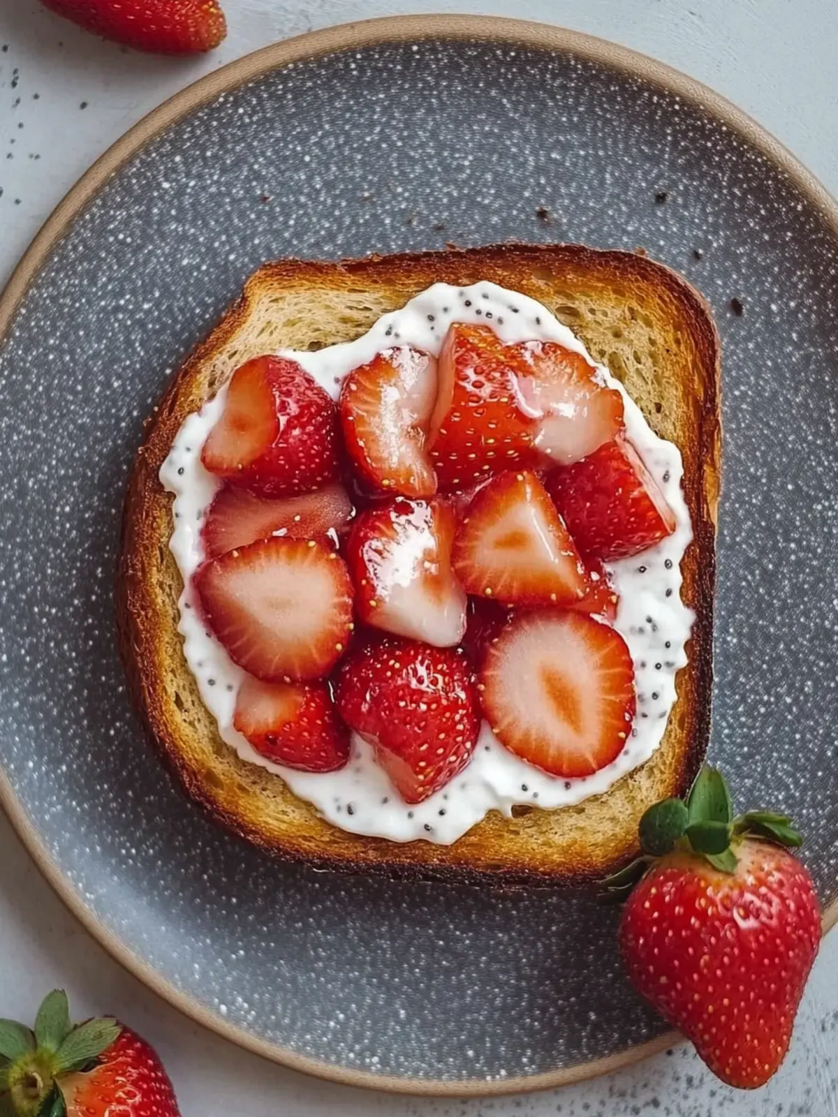 Strawberry Yogurt Toast: A Delicious Twist on Breakfast Bliss 3 Strawberry Yogurt Toast