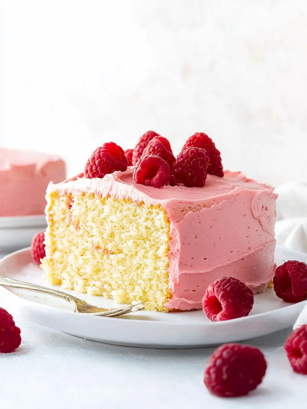Delicious Almond Cake with Raspberry Frosting to Impress! 3 Almond Cake with Raspberry Frosting