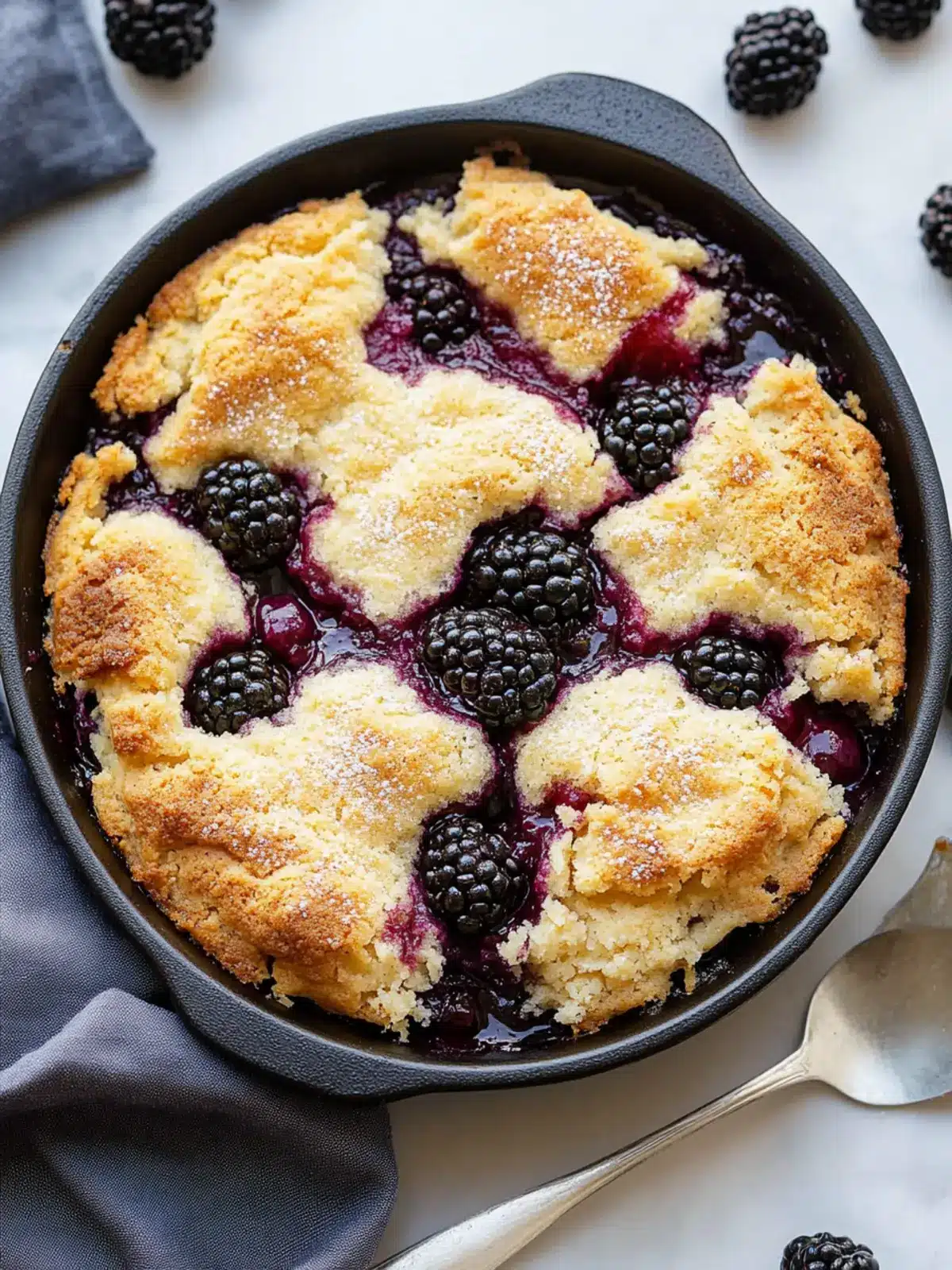 Delicious Easy Blackberry Cobbler Recipe for Every Summer Day 5 Easy Blackberry Cobbler Recipe