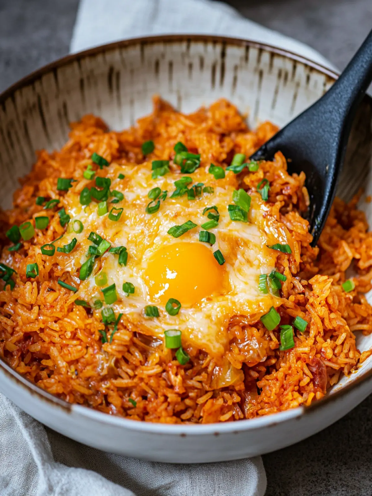 Cheese Sauce Kimchi Fried Rice: Your Comfort Food Upgrade 4 Cheese Sauce Kimchi Fried Rice