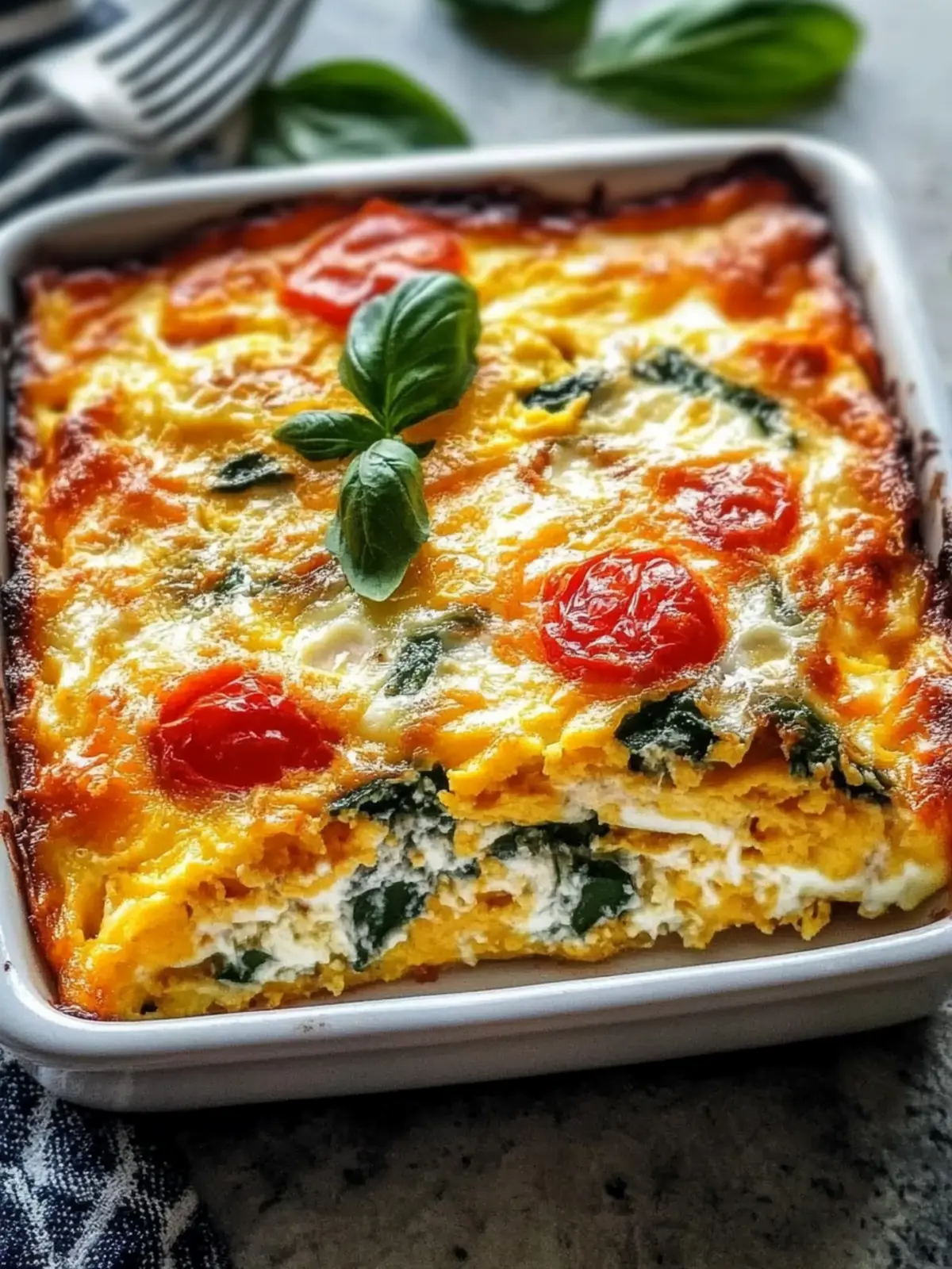 Cottage Cheese Egg Bake