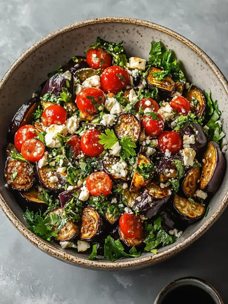 Mediterranean Eggplant Salad