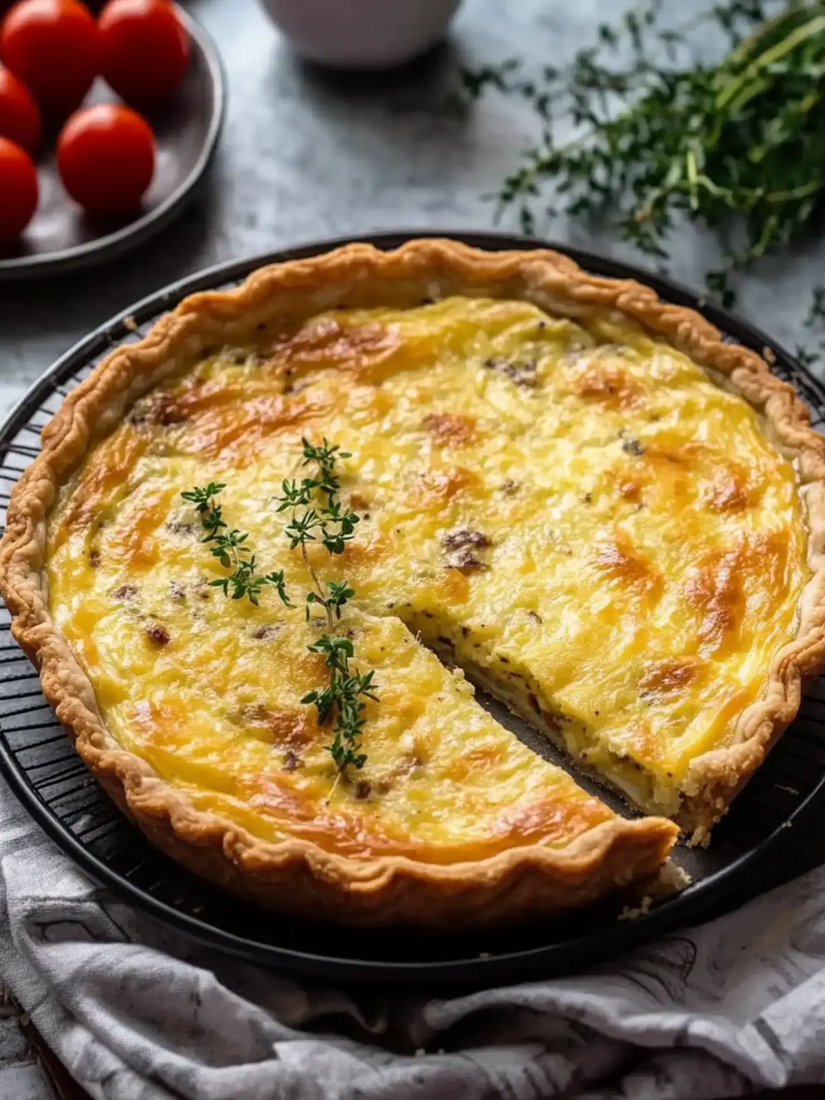 Keto Quiche Lorraine: A Delicious Twist with Bacon and Leeks 4 Keto Quiche Lorraine