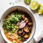 Miso Mushroom Ramen Noodles