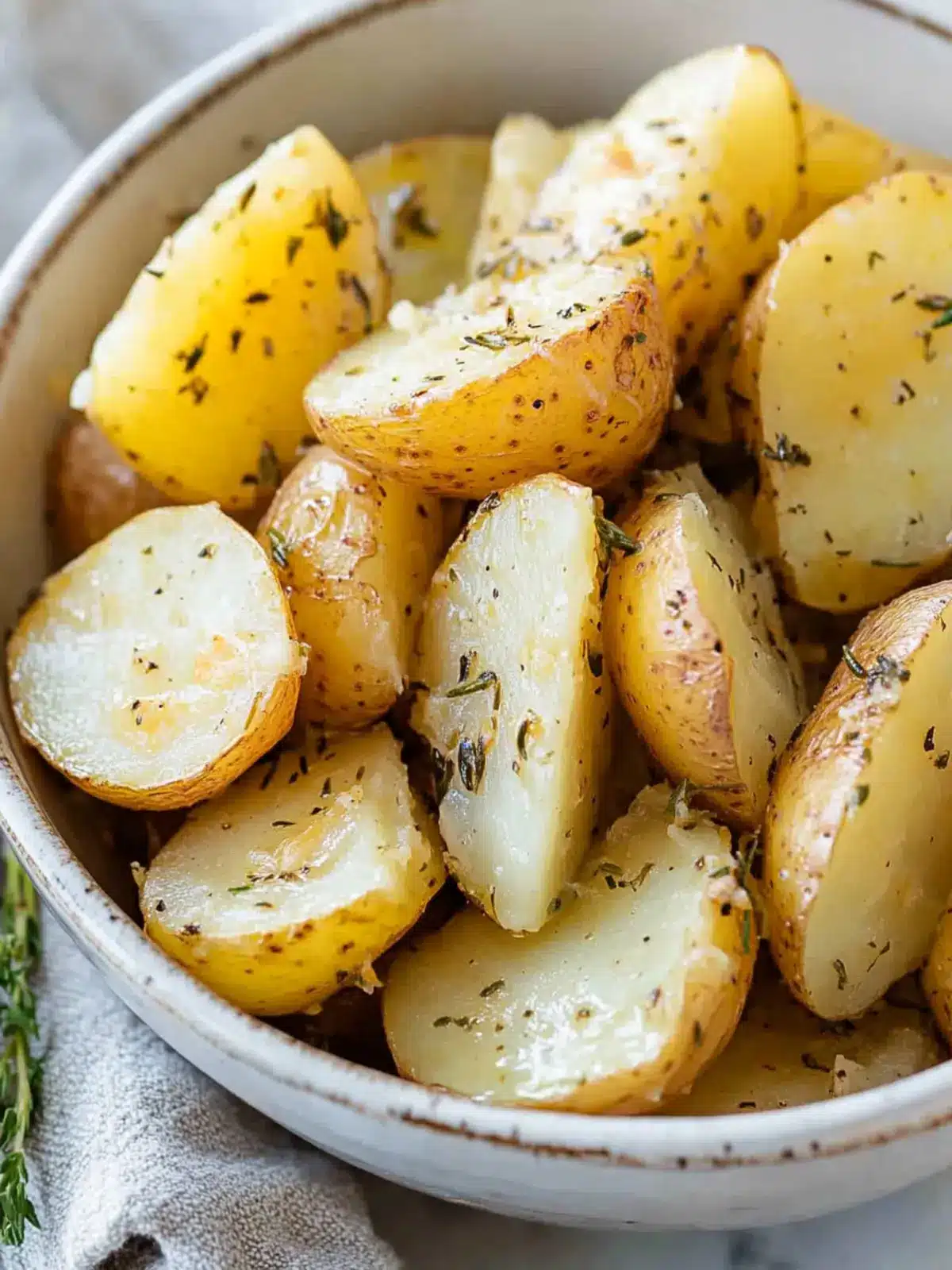 Savory Garlic Herb Slow Cooker Potatoes for Effortless Flavor 5 Garlic Herb Slow Cooker Potatoes