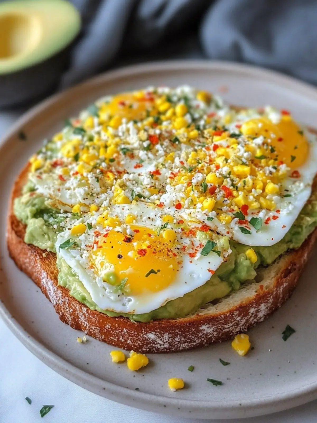 Grated Egg Avocado Toast: Your New Favorite Brunch Delight 5 Grated Egg Avocado Toast
