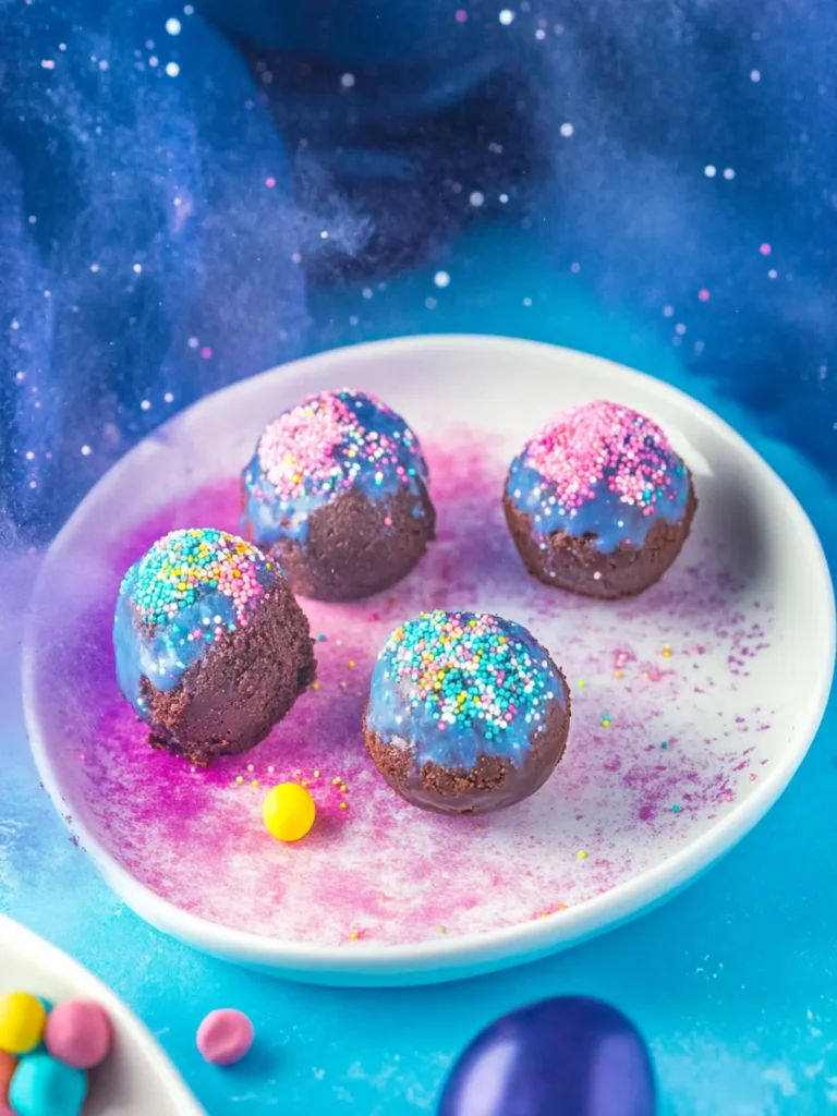 Cosmic Brownie Truffles