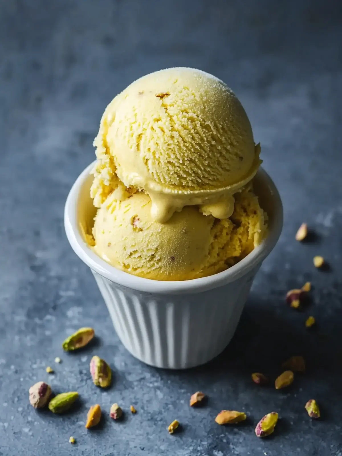 Saffron Pistachio Ice Cream for a Decadent Homemade Treat 2 Saffron Pistachio Ice Cream