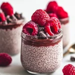 Raspberry Chocolate Chia Pudding for Irresistible Indulgence 6 Raspberry Chocolate Chia Pudding