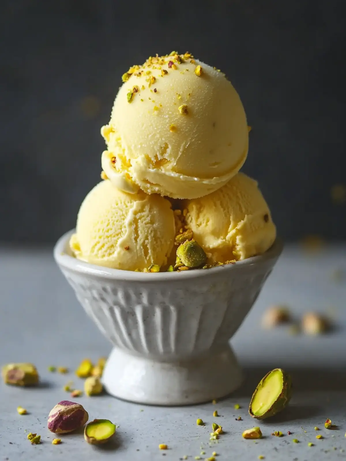 Saffron Pistachio Ice Cream for a Decadent Homemade Treat 4 Saffron Pistachio Ice Cream
