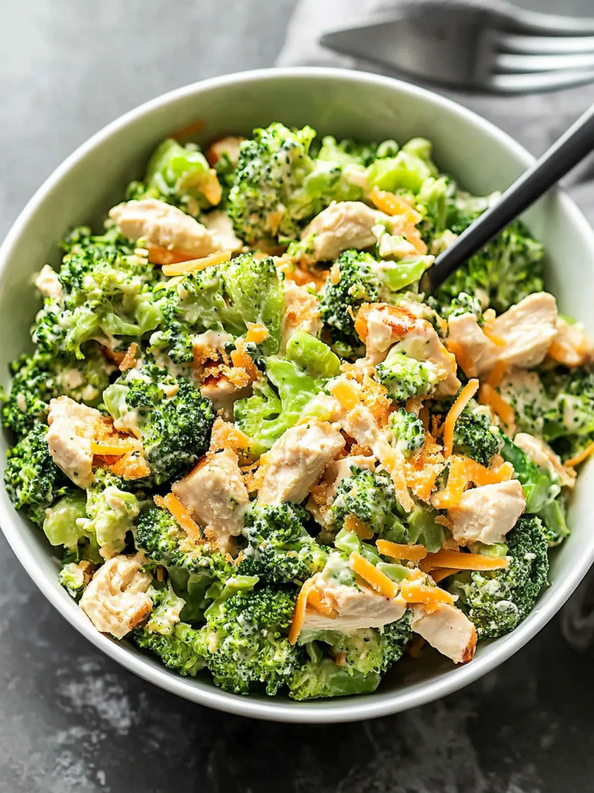 Ultimate Broccoli Cheddar Chicken Salad for Fresh Flavor Boost 2 Broccoli Cheddar Chicken Salad