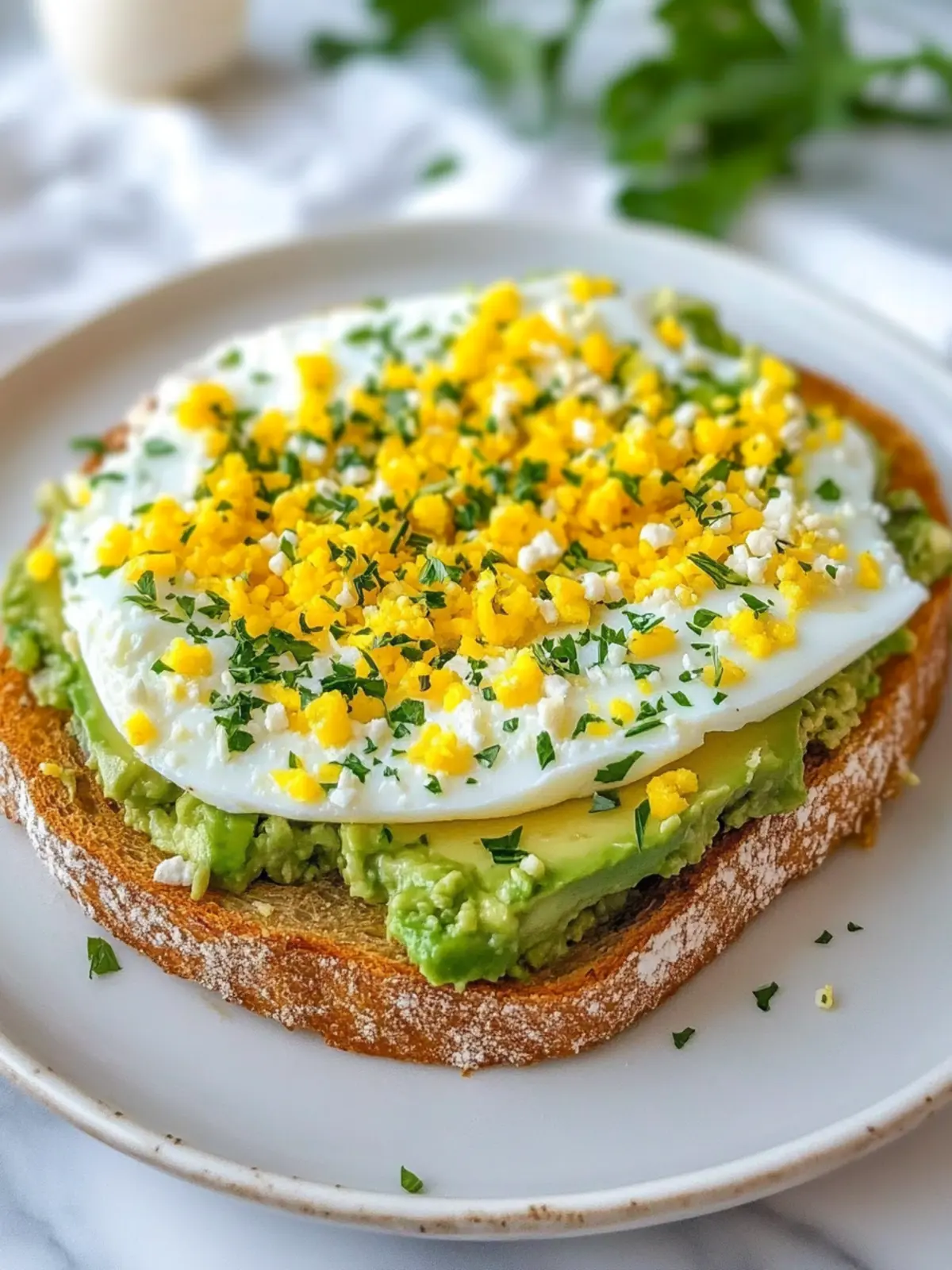 Grated Egg Avocado Toast: Your New Favorite Brunch Delight 3 Grated Egg Avocado Toast