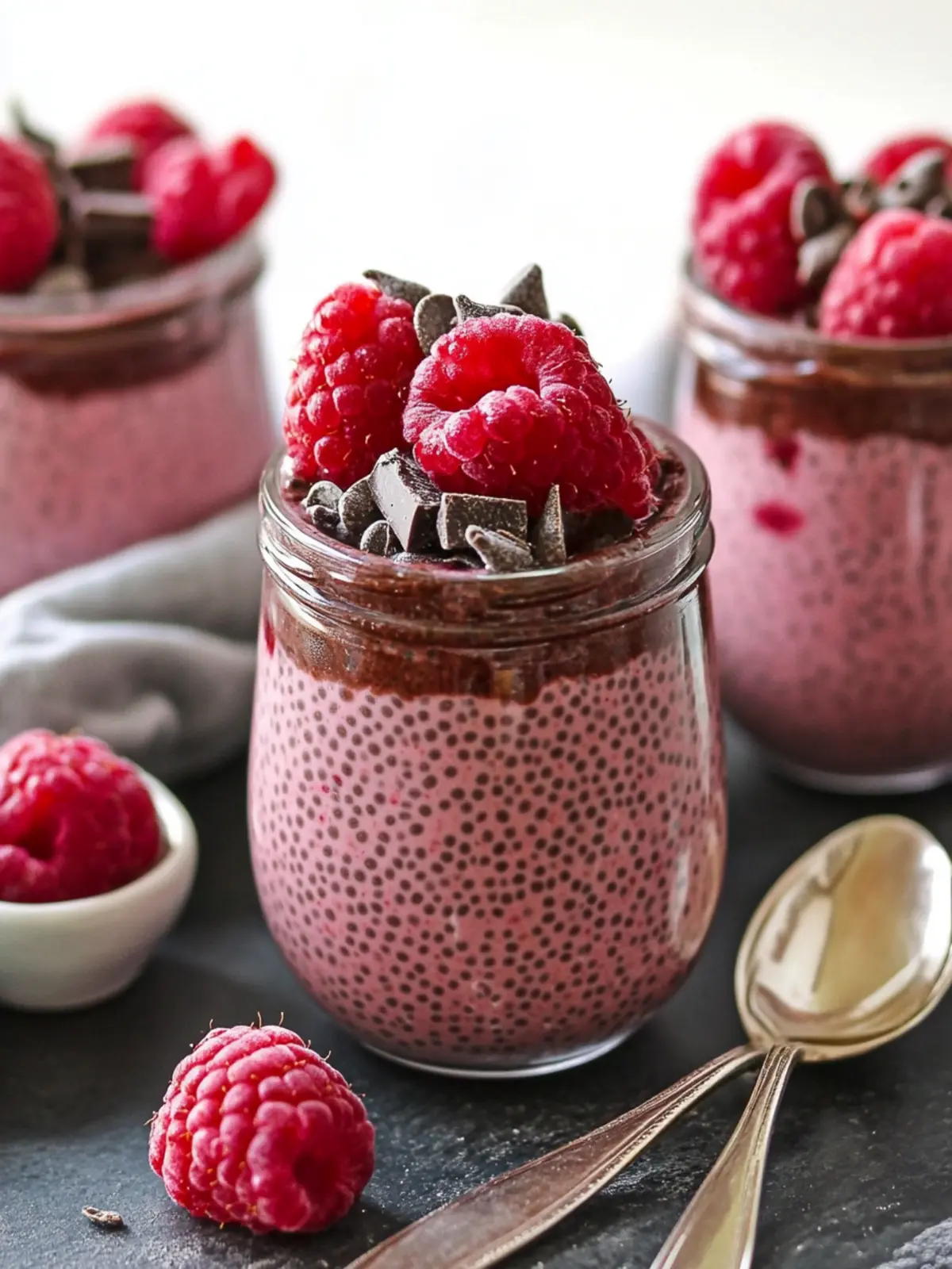 Raspberry Chocolate Chia Pudding for Irresistible Indulgence 3 Raspberry Chocolate Chia Pudding
