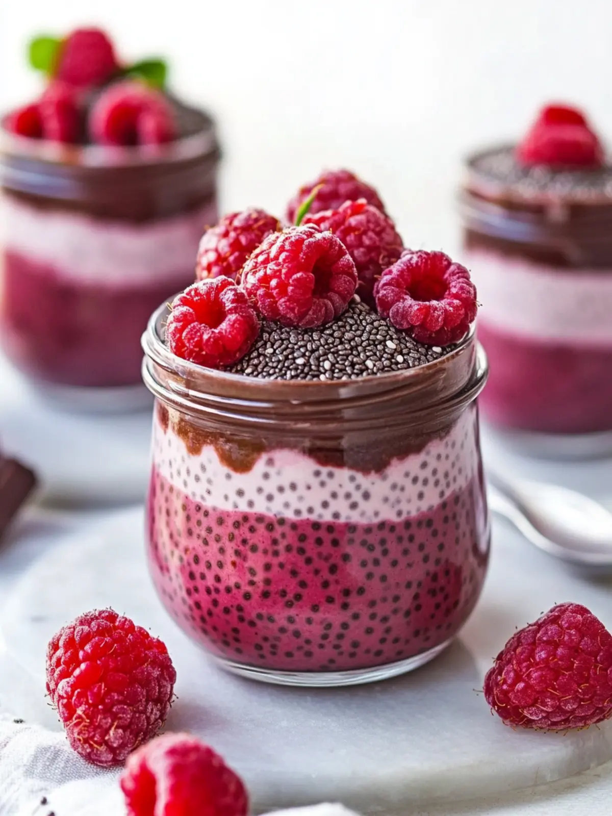 Raspberry Chocolate Chia Pudding for Irresistible Indulgence 4 Raspberry Chocolate Chia Pudding