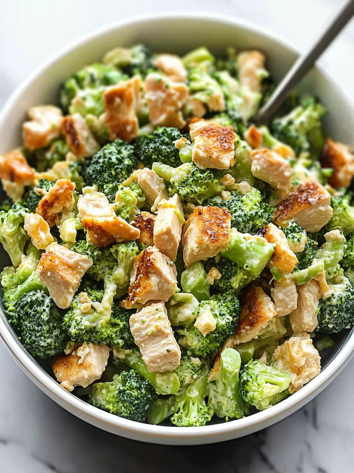 Ultimate Broccoli Cheddar Chicken Salad for Fresh Flavor Boost 3 Broccoli Cheddar Chicken Salad