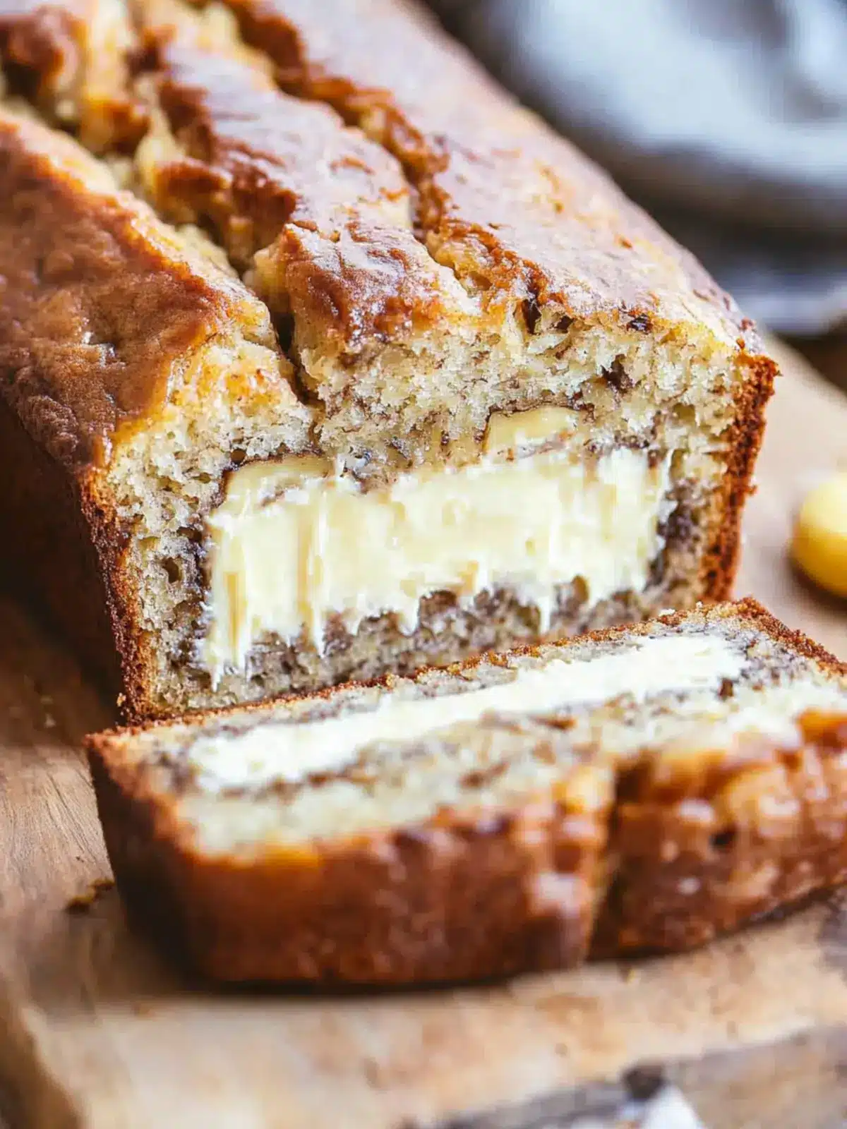 Cream Cheese-Filled Banana Bread That Will Elevate Your Day 3 Cream Cheese-Filled Banana Bread