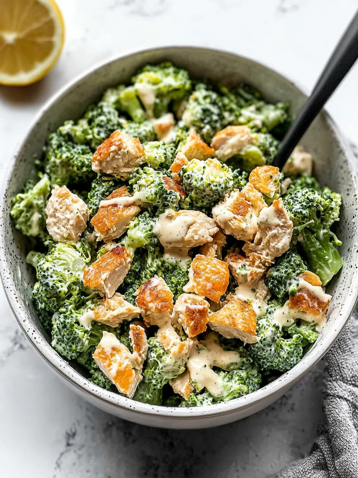 Ultimate Broccoli Cheddar Chicken Salad for Fresh Flavor Boost 4 Broccoli Cheddar Chicken Salad