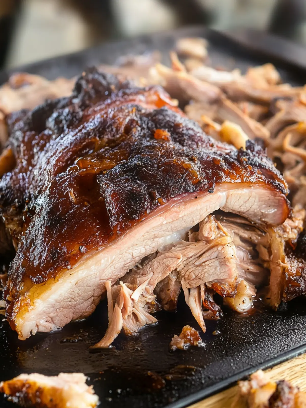 Cherry Coke Smoked Pork Shoulder